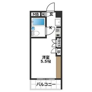 1R Mansion in Matsubara - Setagaya-ku Floorplan