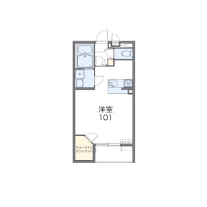 1K Mansion in Sekizawa - Fujimi-shi Floorplan