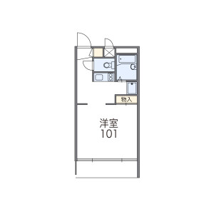 1K Apartment in Kanamecho - Toshima-ku Floorplan