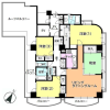 4LDK Apartment to Buy in Chuo-ku Floorplan