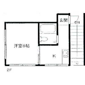 1K Apartment in Oyama higashicho - Itabashi-ku Floorplan
