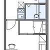 1K Apartment to Rent in Kakegawa-shi Floorplan