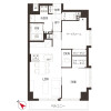 1SLDK Apartment to Buy in Meguro-ku Floorplan