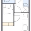 1K Apartment to Rent in Moriguchi-shi Floorplan