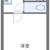 1K Apartment to Rent in Kitakyushu-shi Moji-ku Floorplan