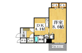 1DK Mansion in Sangenyanishi - Osaka-shi Taisho-ku