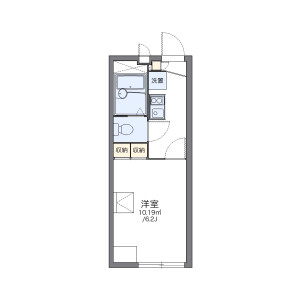 1K Apartment in Kunimatsucho - Neyagawa-shi Floorplan