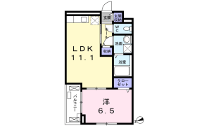 1LDK Apartment in Hibarigaoka - Nishitokyo-shi