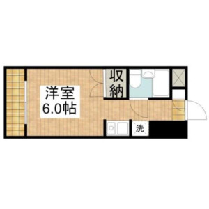 1R Mansion in Sennincho - Hachioji-shi Floorplan