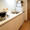 1K Apartment to Rent in Osaka-shi Tennoji-ku Kitchen