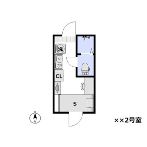 1R Apartment in Kuramae - Taito-ku Floorplan