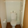 1K Apartment to Rent in Tachikawa-shi Toilet