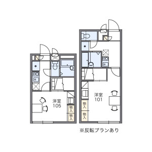 1K Apartment in Izumi - Suginami-ku Floorplan