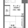 1K Apartment to Buy in Agatsuma-gun Kusatsu-machi Floorplan