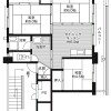 3DK Apartment to Rent in Sera-gun Sera-cho Floorplan