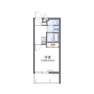 1K Mansion in Mashiki - Ginowan-shi Floorplan