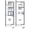 1LDK Apartment to Rent in Noda-shi Floorplan