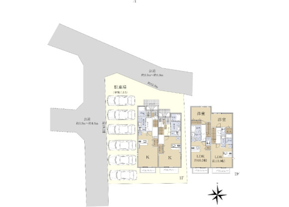Whole Building Apartment to Buy in Setagaya-ku Floorplan