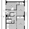 3DK Apartment to Rent in Kitakyushu-shi Yahatanishi-ku Floorplan