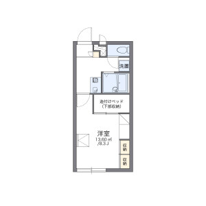 1K Mansion in Otacho - Minokamo-shi Floorplan