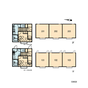 1K Apartment in Arai - Nakano-ku Floorplan