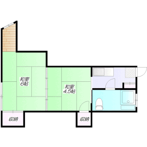 2K Mansion in Nishigahara - Kita-ku Floorplan