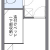 1K Apartment to Rent in Hamamatsu-shi Minami-ku Floorplan