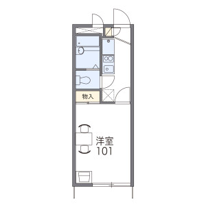 1K Apartment in Shonandai - Fujisawa-shi Floorplan
