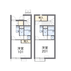 1K Mansion in Kamiiidaminamimachi - Nagoya-shi Kita-ku Floorplan