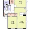 2LDK Apartment to Rent in Sagamihara-shi Minami-ku Floorplan