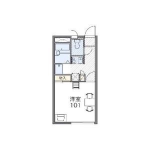 1K Apartment in Maboricho - Yokosuka-shi Floorplan