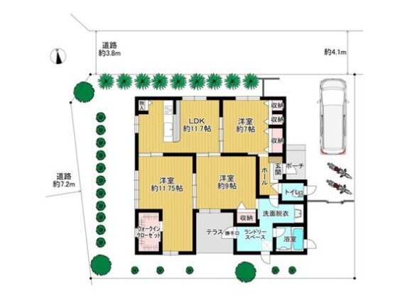 3LDK House to Buy in Otsu-shi Floorplan