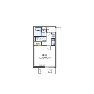 1K Mansion in Machiya - Arakawa-ku Floorplan