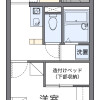 1K Apartment to Rent in Kakegawa-shi Floorplan