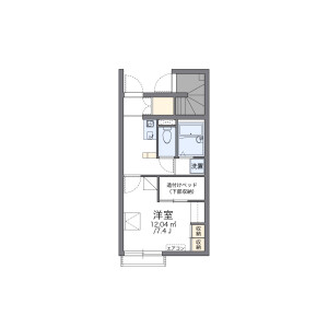 1K Apartment in Yokosuka - Kakegawa-shi Floorplan