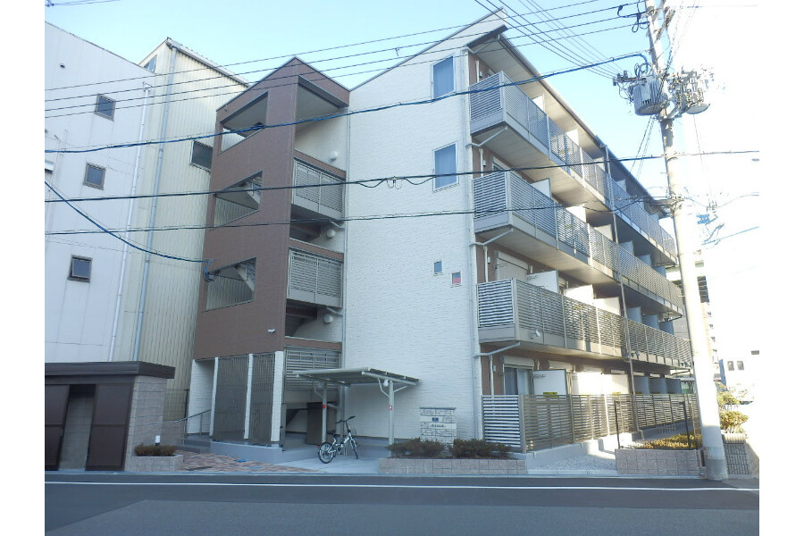 大阪市浪速區出租中的1K公寓大廈 戶外