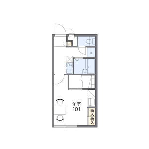 1K Apartment in Kasayama - Kusatsu-shi Floorplan