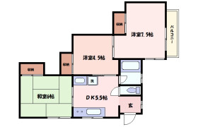 3DK Apartment in Nakamaruko - Kawasaki-shi Nakahara-ku