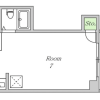 1R Apartment to Rent in Osaka-shi Higashisumiyoshi-ku Floorplan