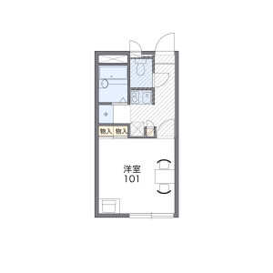 1K Apartment in Omoriminami - Ota-ku Floorplan