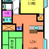 2LDK Apartment to Rent in Edogawa-ku Floorplan