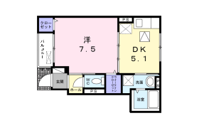 1DK Apartment in Kitasuna - Koto-ku
