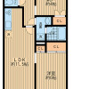 1SLDK Apartment to Rent in Ota-ku Floorplan