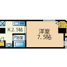 1K Apartment to Rent in Kiyose-shi Floorplan