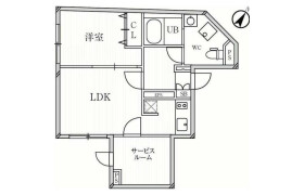 1SLDK Mansion in Shimomeguro - Meguro-ku