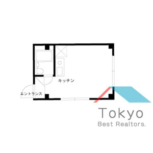 1R Mansion in Shinjuku - Shinjuku-ku Floorplan
