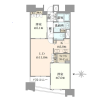 2LDK Apartment to Buy in Shinjuku-ku Floorplan