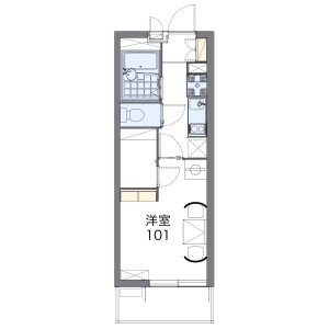 1K Mansion in Yamada higashi - Suita-shi Floorplan