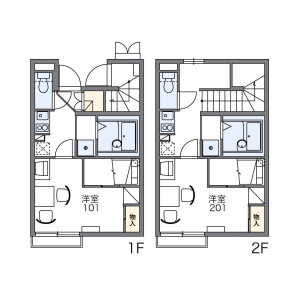 1K Apartment in Takasago - Katsushika-ku Floorplan