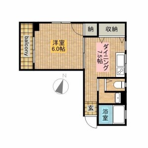 1DK Mansion in Takinogawa - Kita-ku Floorplan
